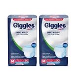 Giggles Orta Boy 60 Adet Emici Külot Hasta Bezi