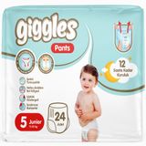 Giggles Pants No:5 Junior 24 Adet Külot Bebek Bezi