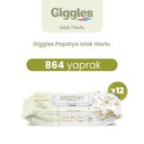 Giggles Papatya 864 Adet Islak Havlu