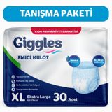 Giggles XL 30'lu Emici Külot Yetişkin Hasta Bezi
