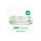 Giggles Yeşilçay kokulu Islak Mendil - Islak Havlu 288 Mendil