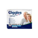 Giggles Yetişkin Bel Bağlamalı 30 Adet Hasta Bezi