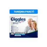 Giggles Yetişkin Bel Bantlı Extralarge 30 Adet Hasta Bezi