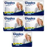 Giggles Yetişkin Bel Bantlı Tekstil Yüzey Small 5x30 Adet Hasta Bezi