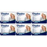 Giggles Yetişkin Bel Bantlı Tekstil Yüzey XL 6x30 Adet Hasta Bezi