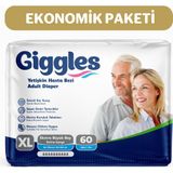Giggles Yetişkin Belbantlı Ekstra Large 2x30 Adet Hasta Bezi