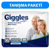 Giggles Yetişkin Belbantlı X Large 30 Adet Hasta Bezi