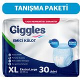 Giggles Yetişkin Ekstra Büyük 30 Adet Emici Külot