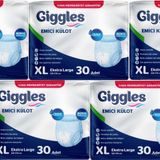 Giggles Yetişkin Emici Külot Ekstra Büyük XL 150 Adet Hasta Bezi