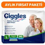 Giggles Yetişkin Large 3x30 Adet Hasta Bezi