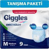 Giggles Yetişkin Medium 9 Adet Emici Külot