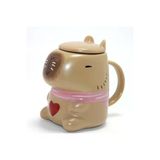 Gigi Luxe 3D Kapibara Capybara Tasarımı Porselen Kupa Bardak Alk4510