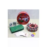 Gigi Luxe Metal Kutulu 240 Chip Ve 2 Adet İskambil Kağit Setine Sahip Poker Oyunu Alk3539