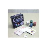 Gigi Luxe Metal Kutulu 80 Chip Ve 1 Adet İskambil Kağit Setine Sahip Poker Oyunu Alk3534
