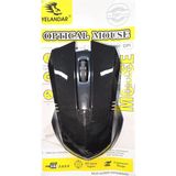 Gigi Panda Kablolu Optik Bilgisayar Faresi - 4 Tuşlu, , 2.4ghz (JA-312) - Kablolu Mouse - Siyah