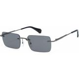 Gigi Studios Athena GS9025 09S Dikdörtgen Kadın Güneş Gözlüğü - Gun Metal