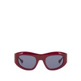 Gigi Studios Galilea 6771 Asetat 6 Oval Bordo Kadın Güneş Gözlüğü