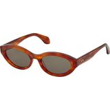 Gigi Studios Mila Gs1056 20 Havana Oval Kadın Güneş Gözlüğü - Kahverengi