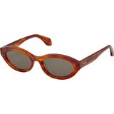 Gigi Studios Mila Gs1056 20 Havana Oval Kadın Güneş Gözlüğü - Kahverengi