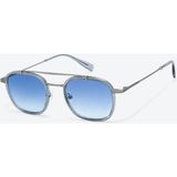 Gigi Studios Noor GS2015 64 Silver Unisex Güneş Gözlüğü