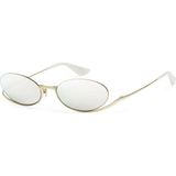 Gigi Studios Shimmer Gs3003 51 Gold Oval Kadın Güneş Gözlüğü - Altın