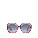 Gigi Studios Vanguard Bright 6822 6 Geometrik Bordo Kadın Güneş Gözlüğü