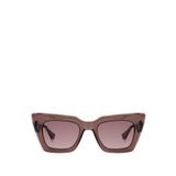 Gigi Studios Vanguard Scarlett 6709 9 Cat Eye Açık Kahverengi Kadın Güneş Gözlüğü