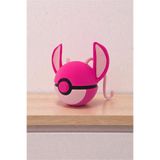 GiginGo Angel Stitch Poke Topu 6 cm Figürü - Pokemon Angel Stitch Karakteri Pokeball
