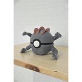 GiginGo Machamp Poke Topu 6 cm Figürü - Pokemon Machamp Karakteri Pokeball