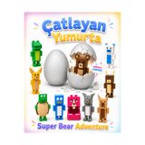 GiginGo Super Bear Adventure Sürpriz Yumurta - Süper Ayı Çatlayan Yumurta 1 Adet
