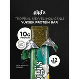 Gigis Food 12'li Tropik Meyveli Kolajenli Protein Bar Paketi - 480 gr