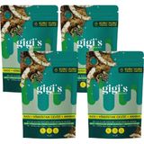 Gigis Food Bal Glazeli Spirulina Tozu Kaju, Ananas ve Hindistan Cevizli Atıştırmalık - Kuruyemiş ve Kuru Meyveli 4'lü Paket - 460 gr