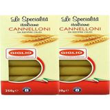 Giglio Cannelloni Lazanya Makarna 500 gr İtalya Menşeli Aromasız Lezzetli İkili Paket