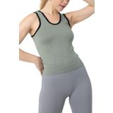 Gigotto Kadın Move Fit Spor Tişört HAKİ M-L