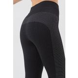 GIGOTTO Kadın Seamless Yüksek Bel Spor Tayt-006 SİYAH M-L
