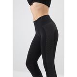 GIGOTTO Kadın Seamless Yüksek Bel Spor Tayt SİYAH M-L