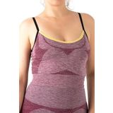 Gigotto Seamless Dantel Detaylı Spor Büstiyer BORDO S-M