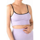 Gigotto Seamless Fitilli Büstiyer BEYAZ