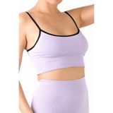 Gigotto Seamless Fitilli Büstiyer SİYAH