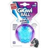 Gigwi 6297 Ball Sert Top Şeffaf Renkli 6 cm Köpek Oyuncağı