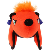 GiGwi 6492 Duraspikes Dikenli Rakun Turuncu Köpek Oyuncağı