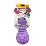 GiGwi 8047 Dambıl Şekilli Su Aygırı Başlı(Mor) Köpek Oyuncağı Medium