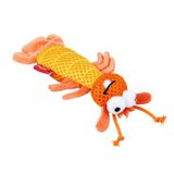 GiGwi Catnipli Karides Peluş Kedi Oyuncağı 15x6,5x2,5cm