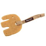GiGwi Gum Gum Fil Şeklinde Kauçuk Köpek Oyuncağı 11x10,5x1cm