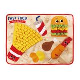 Gigwi Peluş Fast Food 40x60 cm Kedi ve Köpek Oyun Matı