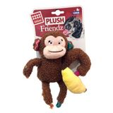 Gigwi Plush Friendz Sesli Maymun Peluş 20 cm Köpek Oyuncağı