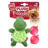 Gigwi Plush Friendz Sesli Peluş Kurbağa Köpek Oyuncağı (S)