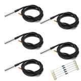 Gikfun DS18B20 sıcaklık sensörü Arduino için su geçirmez (3 adet) EK1083 * 3