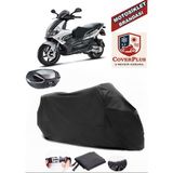 Gilera Runner 200 St Branda Siyah Arka Çanta Uyumlu(Topcase) Motosiket Brandası Motor Örtüsü Çadır Su Geçirmez Motosiklet Kılıfı Motor Brandası,lastikli,taşıma Torbalı