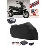 Gilera Runner Vxr 200 Branda Siyah Arka Çanta Uyumlu(Topcase) Motosiket Brandası Motor Örtüsü Çadır Su Geçirmez Motosiklet Kılıfı Motor Brandası,lastikli,taşıma Torbalı